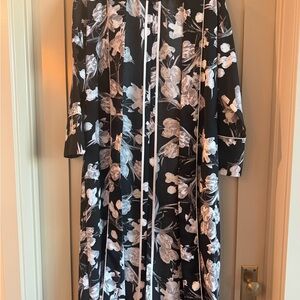 Topshop Floral Kimono Duster